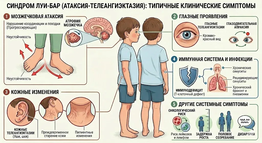 Атаксия симптомы